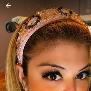 CRYSTAL Headband pink